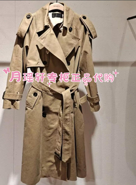现货39折MBE3TRC005专柜正品国内代购2025年秋款风衣外套3999