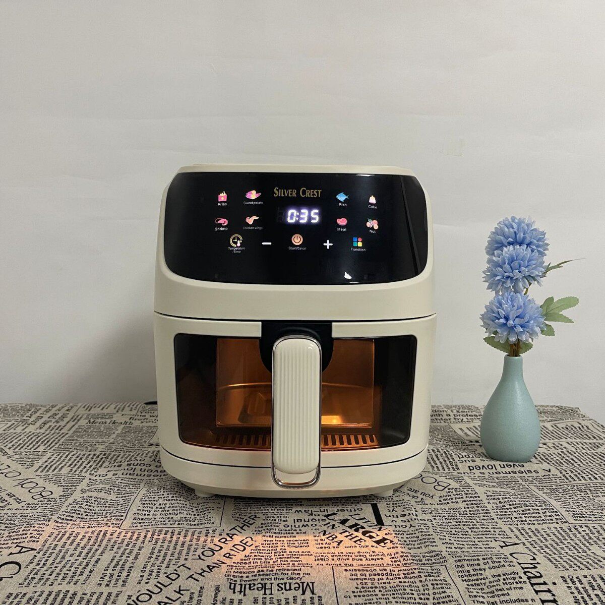 8L Air fryer多功能智能触屏烤箱大容量空气炸锅电炸锅外贸薯条机