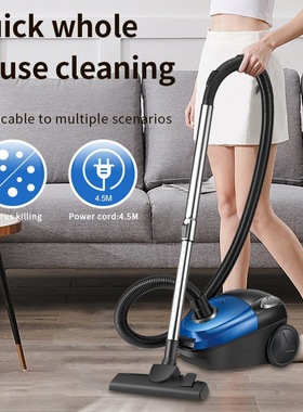 110v跨境13014吸尘器真空家用除尘除螨干式有线吸尘器