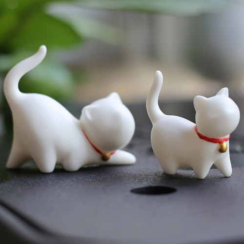 陶瓷小猫价格 陶瓷小猫图片 星期三