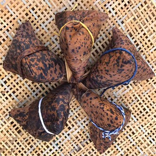 老底子碱水粽子舟山特产端午节糯米手工网红粽白米粽250g6只包邮