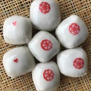 舟山紫微侯家糯米白团清明重阳团子传统糕点农家手工200G6对包邮