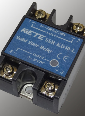 韩国KETE科特单相固态继电器 SSR-KD 10 25 40 55 70 100 125 L H