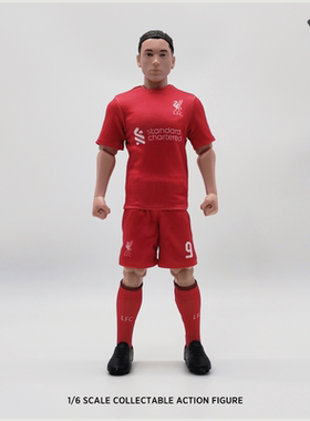 ZCWO愚者乐园利物浦足球运动员可动人偶模型体育运动风收藏动作