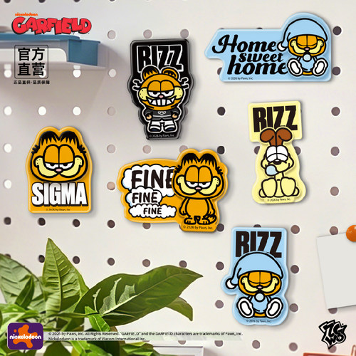 ZCWO卡通周边加菲猫亚克力冰箱贴