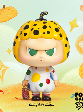 ZCWO愚者乐园正品Pumpkin Miku波点南瓜妹潮玩手办家居礼物摆件