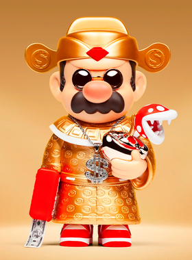 ZCWO愚者乐园金色财神杀手潮玩手办摆件礼物这个杀手不太冷