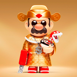 ZCWO愚者乐园金色财神杀手潮玩手办摆件礼物这个杀手不太冷