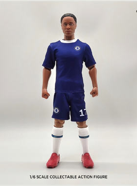 ZCWO愚者乐园车路士足球运动员可动人偶模型体育运动风收藏动作