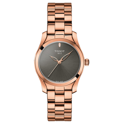 瑞士天梭海浪石英钢带女表