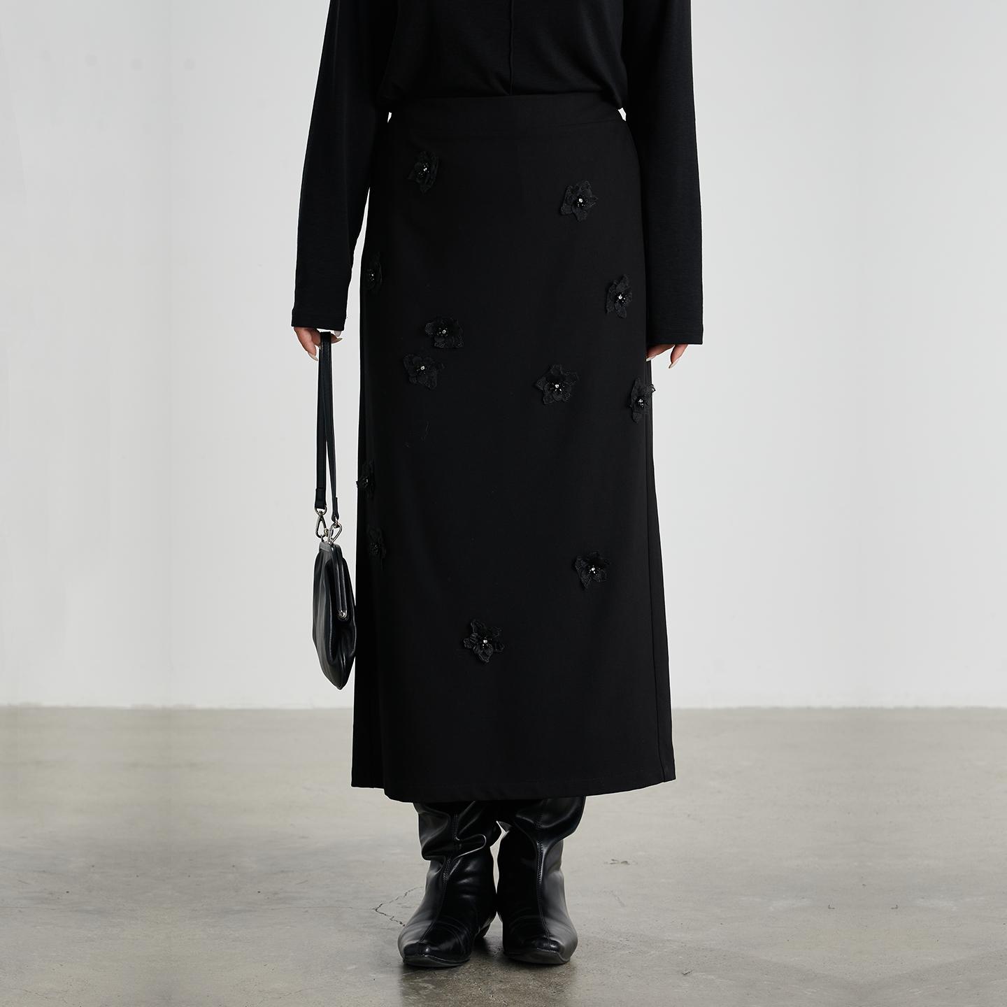 轻奢大码女装半身裙宽松显瘦百搭