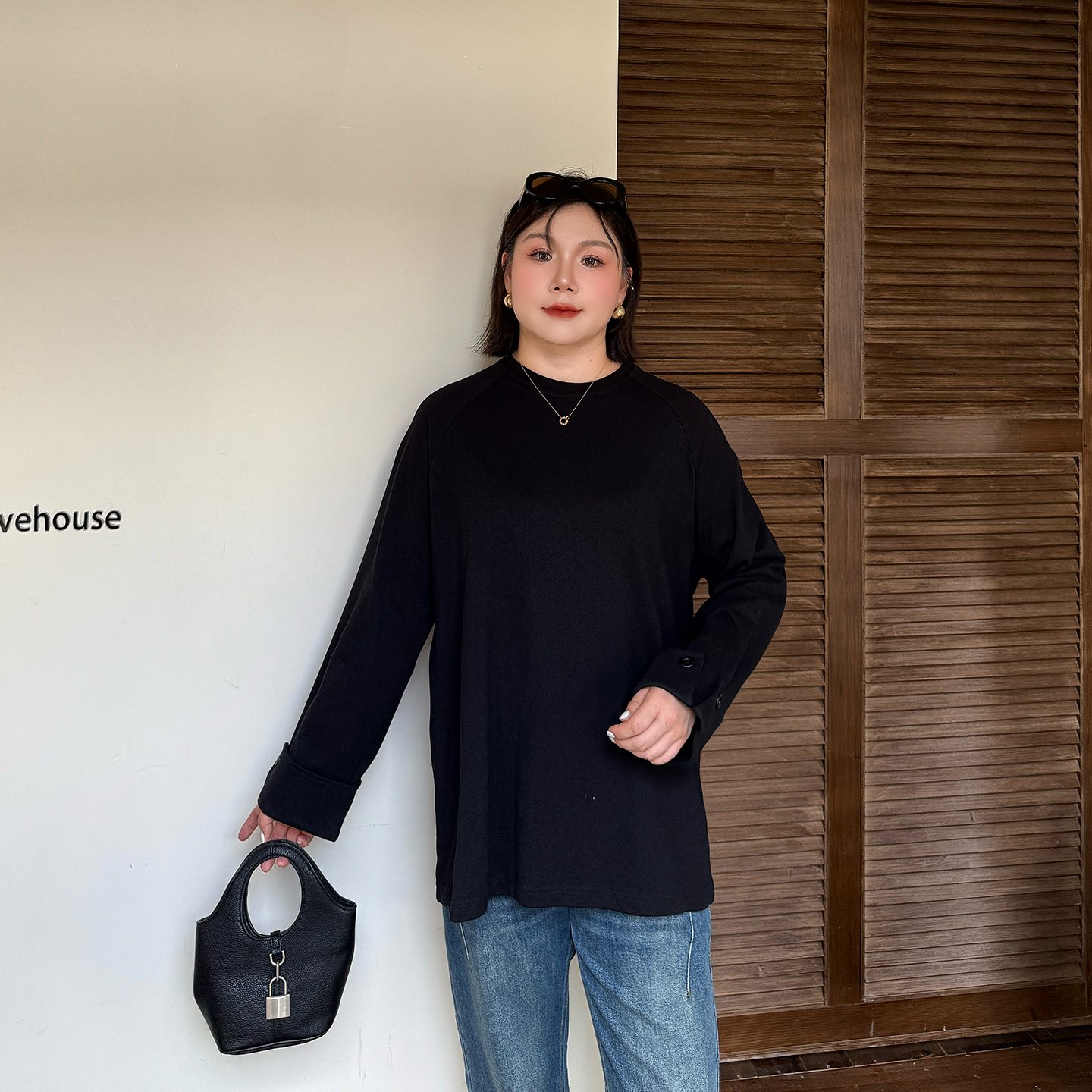 大码女装T恤宽松显瘦百搭