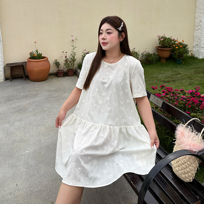 大码女装连衣裙宽松显瘦