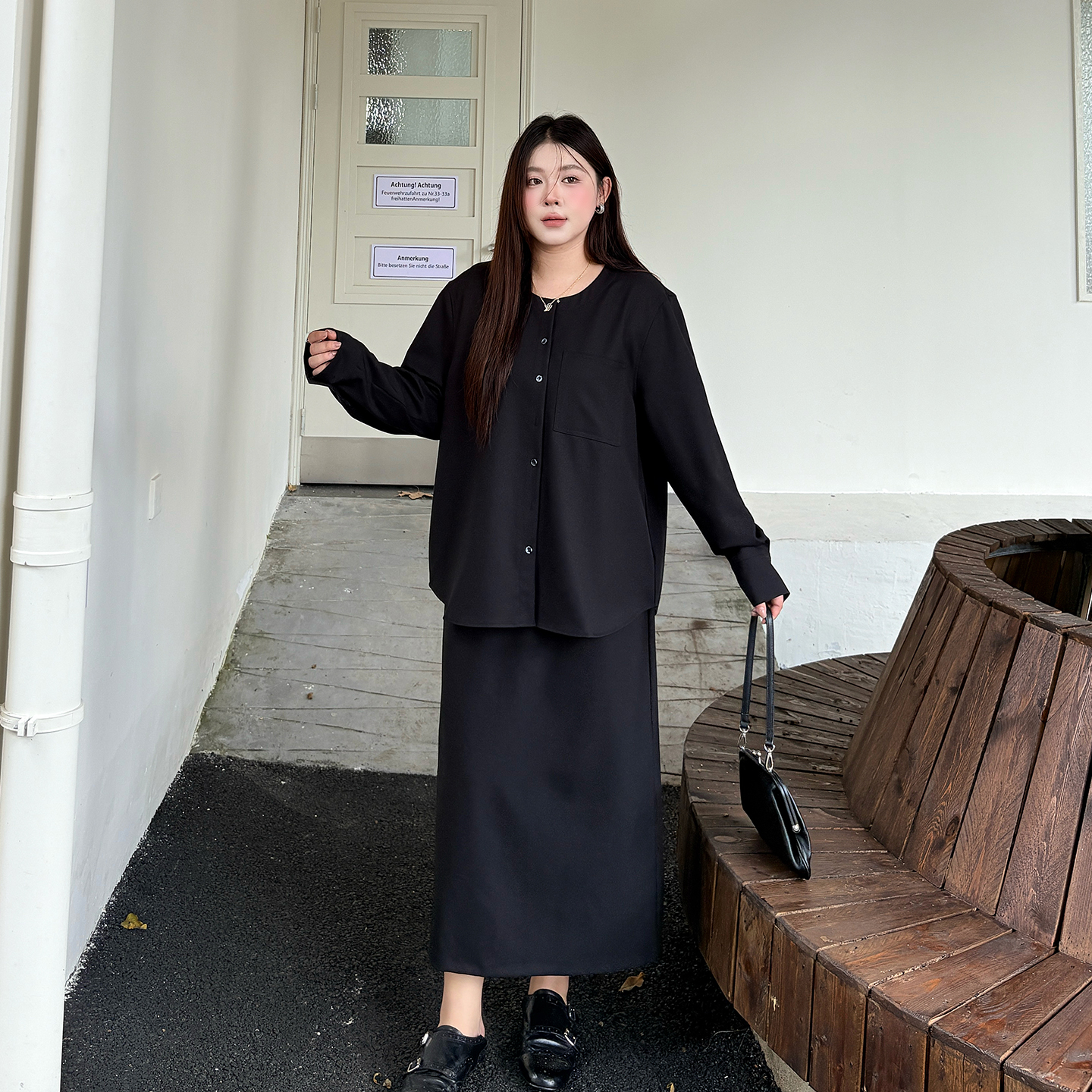 大码女装套装宽松显瘦