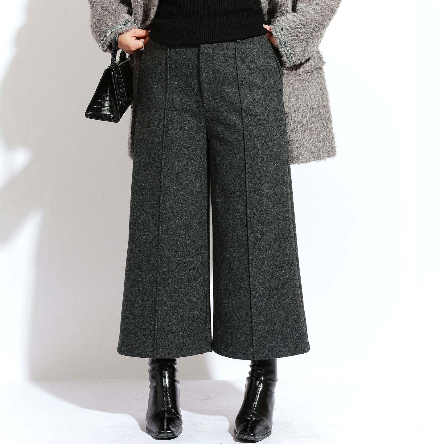 大码女装休闲裤宽松显瘦百搭靴裤