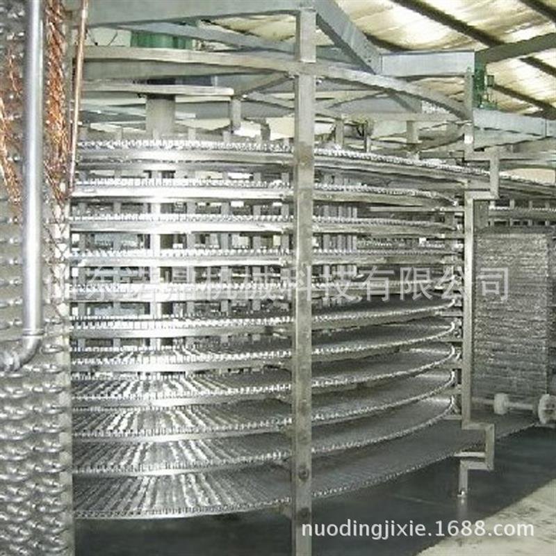 双螺旋速冻机 低温冷冻设备厂家 1吨速冻机价格 食品机械