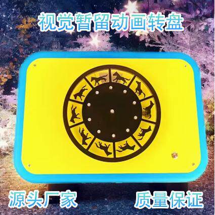 电影原理科普视觉暂留动画转盘图片
