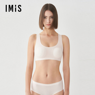 爱美丽内衣女空气少女无钢圈工字背心式 软支撑文胸IM17BRH1 薄款