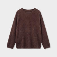 Acme Ground Brushed Wool Sweater Women's Fashion Simple Autumn/Winter New Brushed Seamless one-piece sweater 11515 thumbnail 4