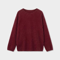 Acme Ground Brushed Wool Sweater Women's Fashion Simple Autumn/Winter New Brushed Seamless one-piece sweater 11515 thumbnail 2