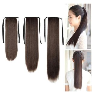 45/55/65cm Long Straight Wig Ponytail Hair Extension Hairpie