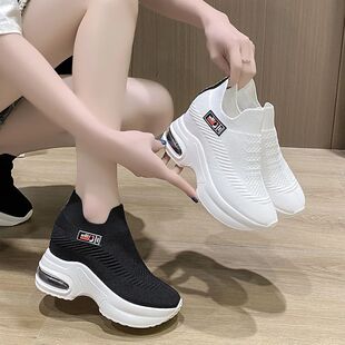 New Ladies Sneakers Spring Sequin Casual Women's Platform Hi