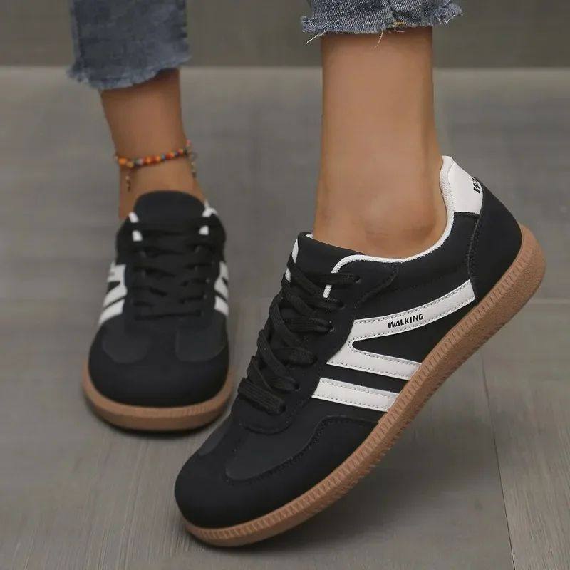 Women Platform Loafers 2025 Spring Slip On Sneakers Lightwei