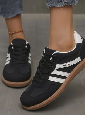 Women Platform Loafers 2025 Spring Slip On Sneakers Lightwei