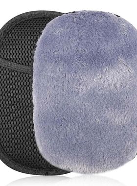 Shoes Cleaning Tool Plush Polished Gloves Handbag Leather Br