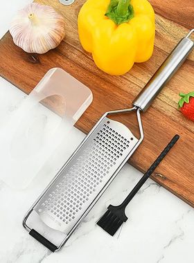 304 Stainless Steel Tube Handle Cheese Grater Lemon Grater S
