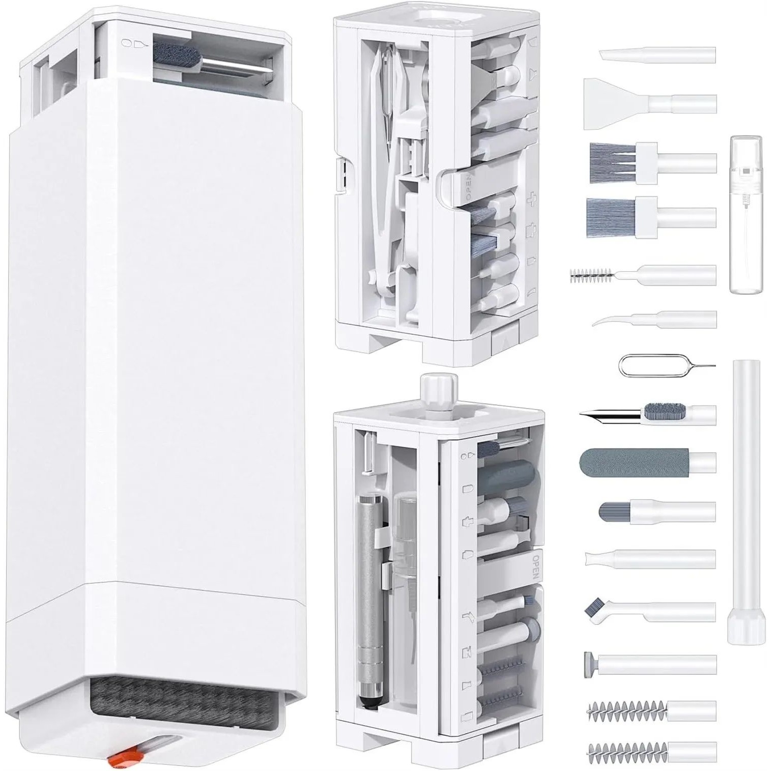 32-in-1 Multi-Purpose Electronic Cleaning Kit Lint-Free Clea