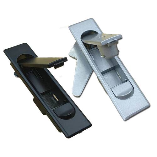 Zinc Alloy Plane Locks Push Button Glass Showcases With Lock