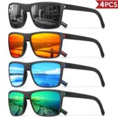 for New Polarized Pack Box Sunglasses Designer Colorful