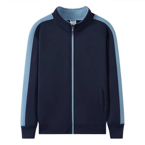 Autumn and winter casual fleece zipper cardigan stand-up col