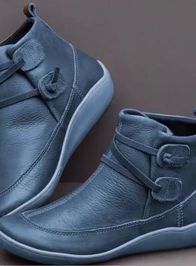 Women Boots Ankle Boots Roman Pointed Casual Booties Spring