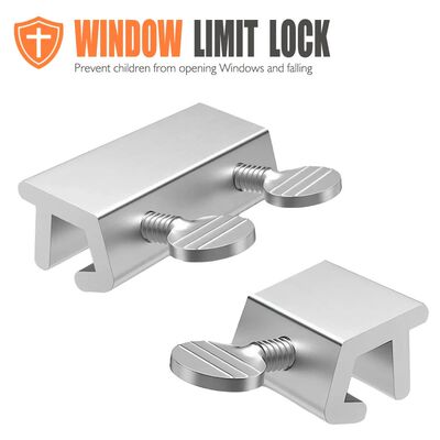 Adjustable Security Window Lock Aluminum Alloy Door Frame Sa