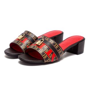 CHCH Low Heeled Sandals Chunky Heels Women Block