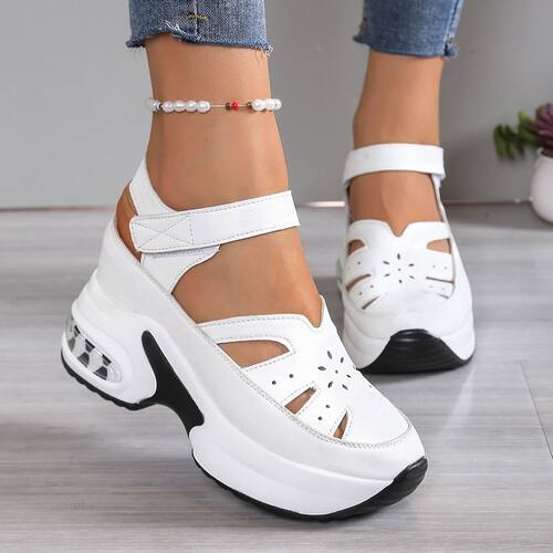 New Summer Closed Toe Women Sandals Fashion Plus Size Casual