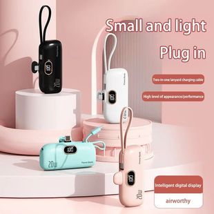 Power Cha Convenient Fast Mini Portable Bank Mobile 30000mah