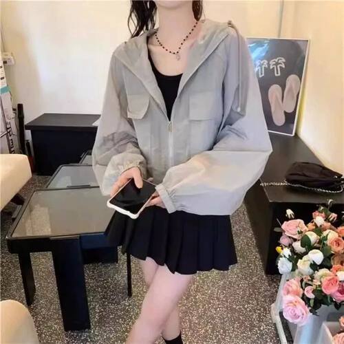 Simplicity Thin Sunscreen Clothing Anti UV Sun-Protective Le