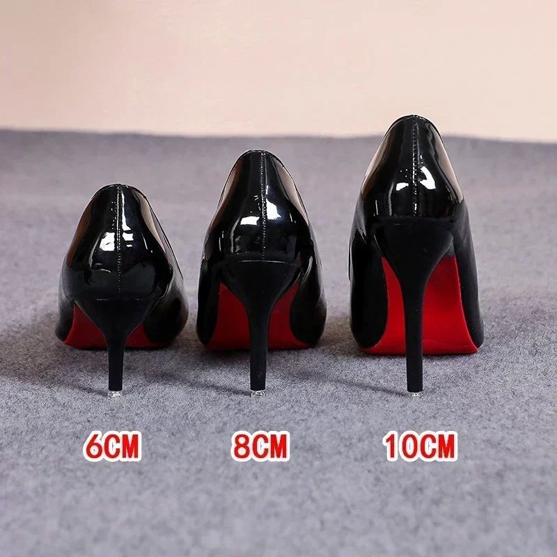 Sexy Red Bottom Women High Heels Classic Ladies Pumps Autumn