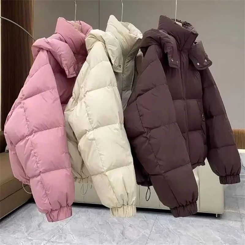 Cotton-Padded Coat Ladies New Autumn Winter 2025 Korean Down