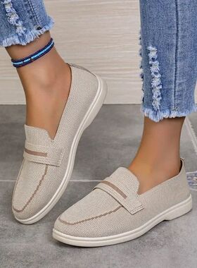 New Women Black Shoes Brand Casual Flat Shoes Leather Cashme