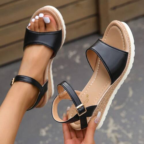Lightweidght Wedge Sandals for Women Summer 2024 Ankle Strap