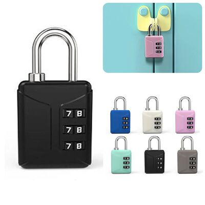 1pc  Password Lock Combination Lock 4 Digit Make Of Plastic
