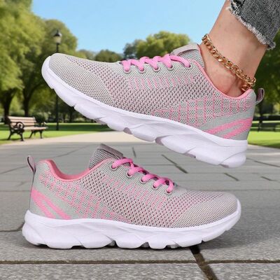 New Style Women Mesh Fashion Shoes Lightweight Effortless Br