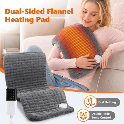 60x30cm Electric Blanket 10 Levels Heating Pad Double Helix