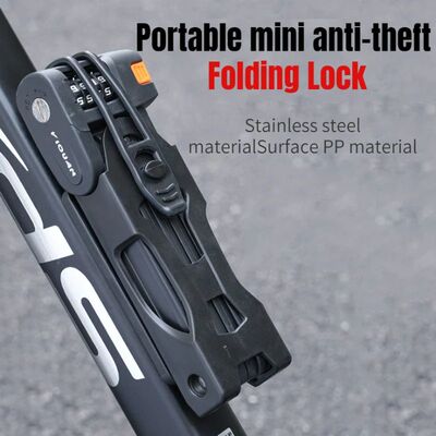 Cycling Portable Folding Lock Mountain Road Bike Bicyle Mini
