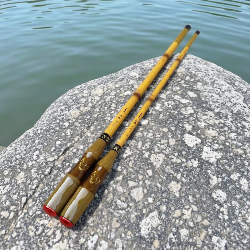 仙鸠短节溪流竿28调手竿超短钓鱼竿迷你便携鱼杆儿童杆鳑鲏虾杆