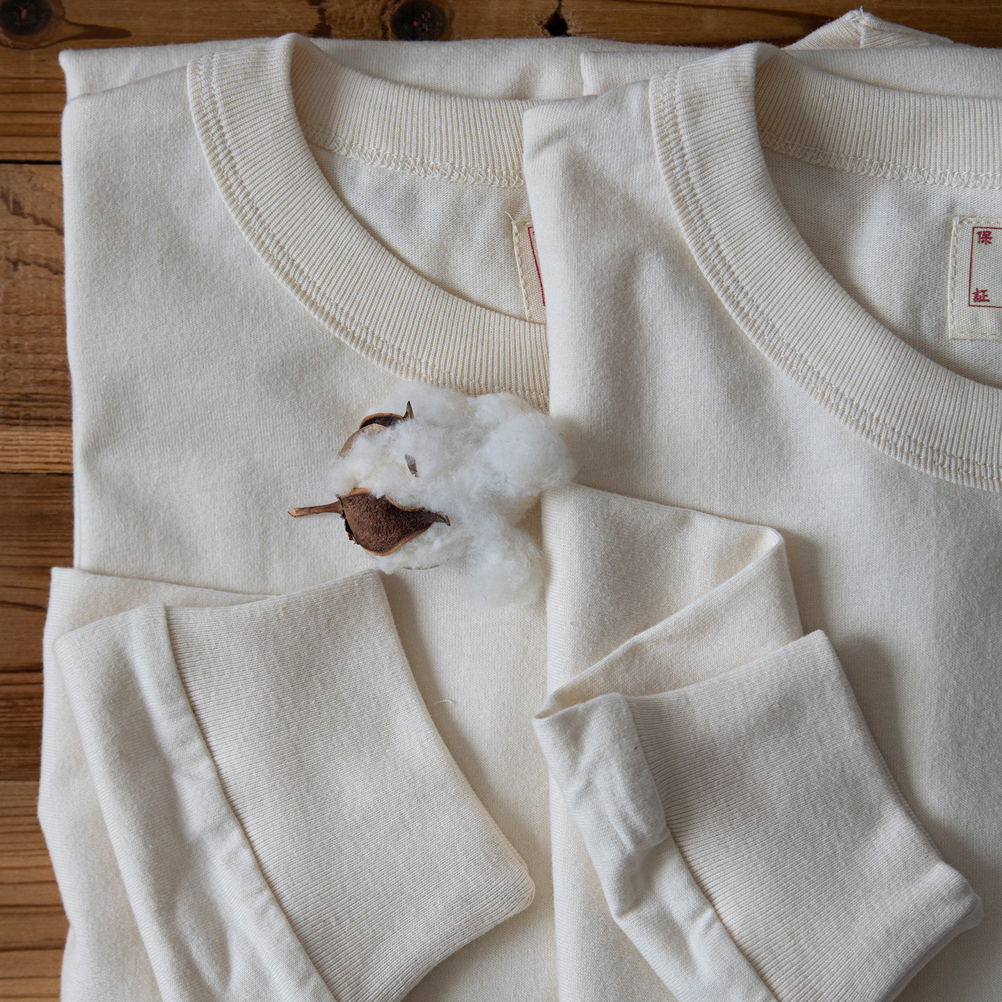 70年代复古老粗布 长袖全棉原色运动T恤男女国潮圆领螺纹袖秋上衣,男装,T恤,淘宝优惠券,粉丝福利购,淘宝优惠卷